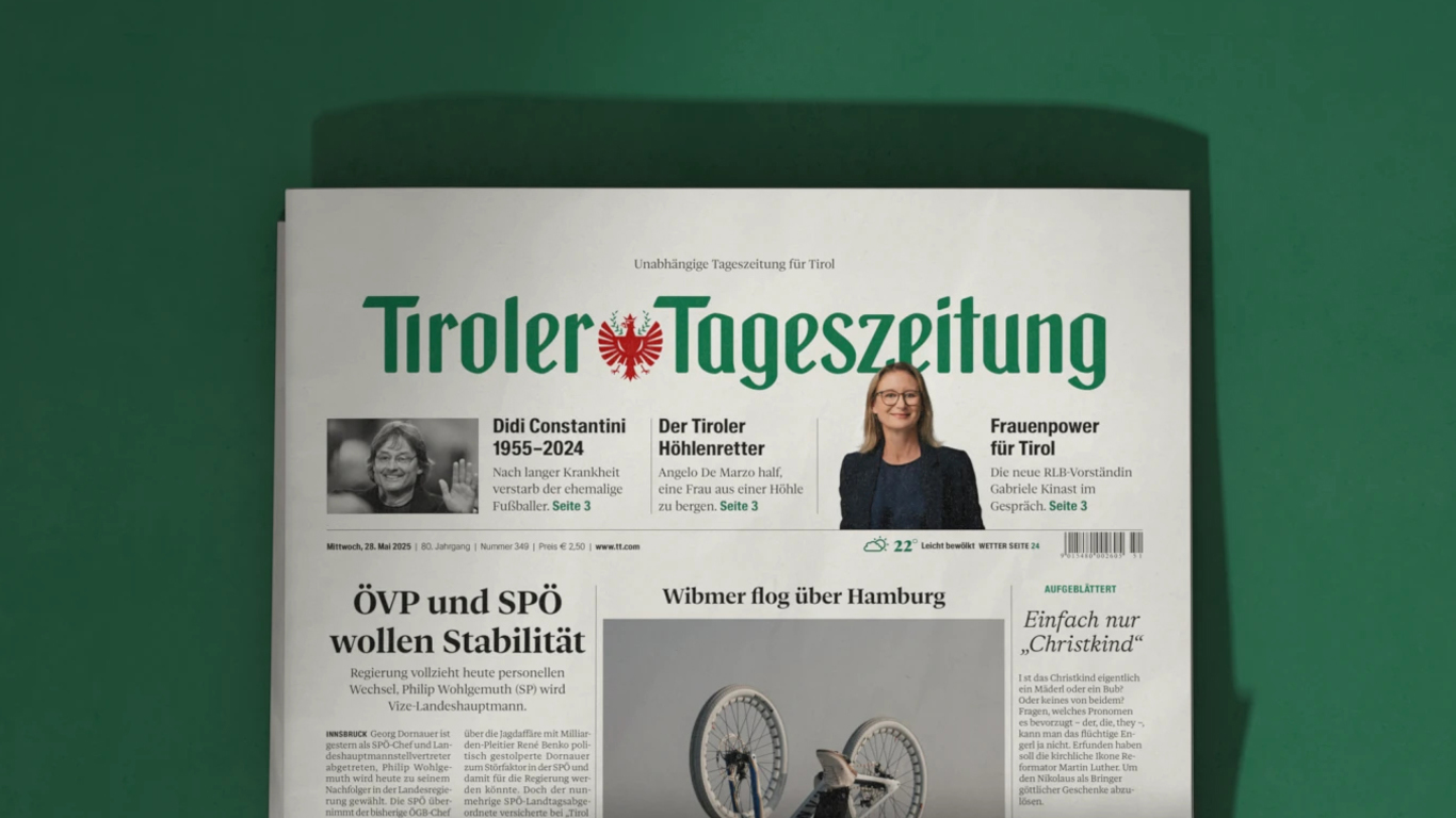 Relaunch Tiroler Tageszeitung