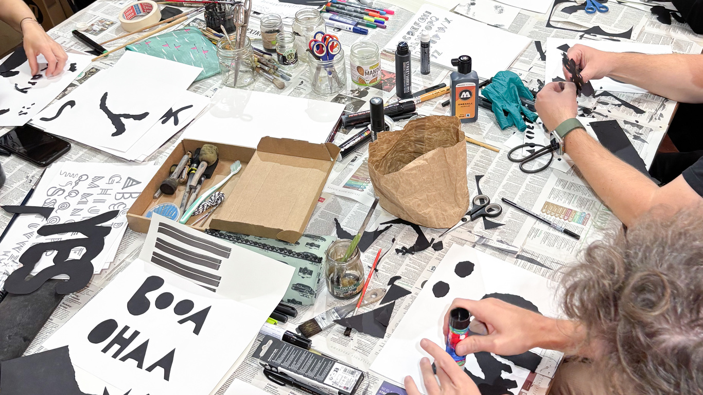 Das kann man ja gar nicht lesen! – Experimentelles Lettering