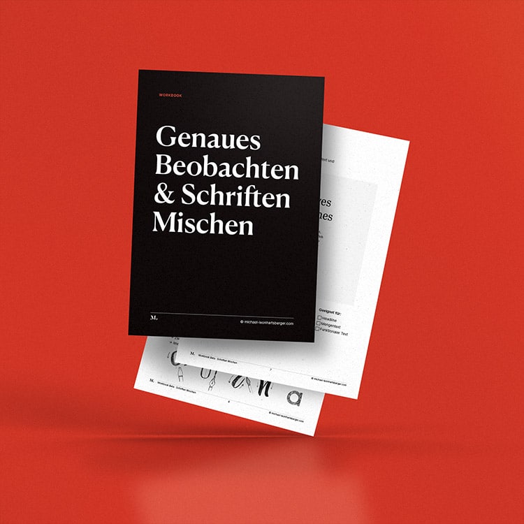Handbuch Genaues Beobachten und Schriften mischen
